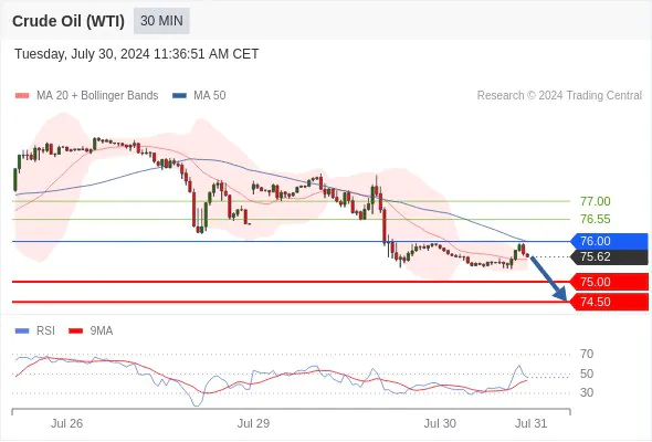 Get detailed WTI Crude Oil technical analysis for traders. Learn about key resistance, support levels, and strategic trading insights